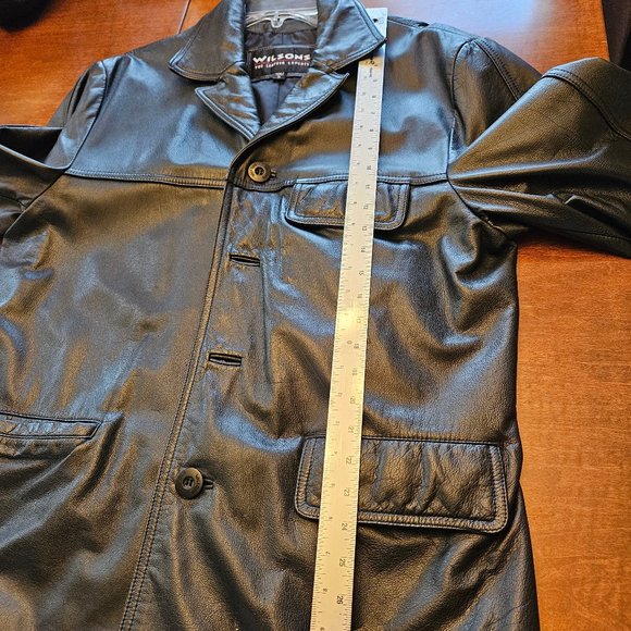 Vintage Wilsons Women's Lightweight Leather Jacket, Black, Sz Small - Picture 13 of 16